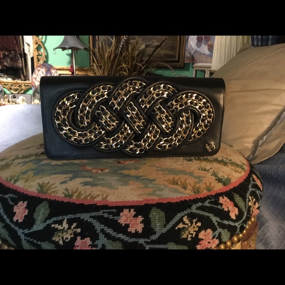 CHANEL Handbags - Vintage Chanel Evening Clutch